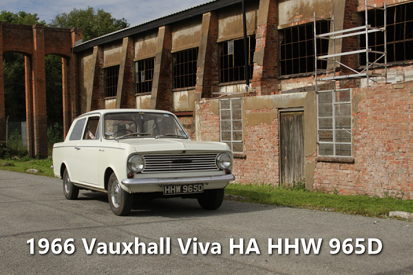 1966 Vauxhall Viva HA, Hooton Park Hangars