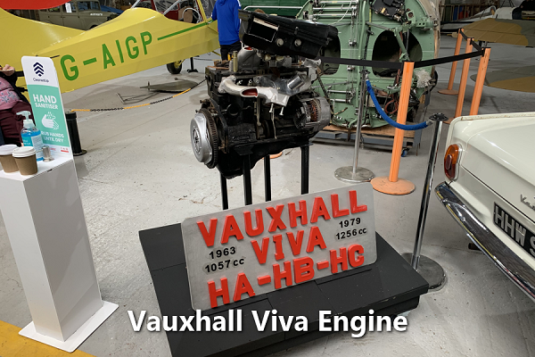 Vauxhall Viva Engine, Hooton Park Hangars