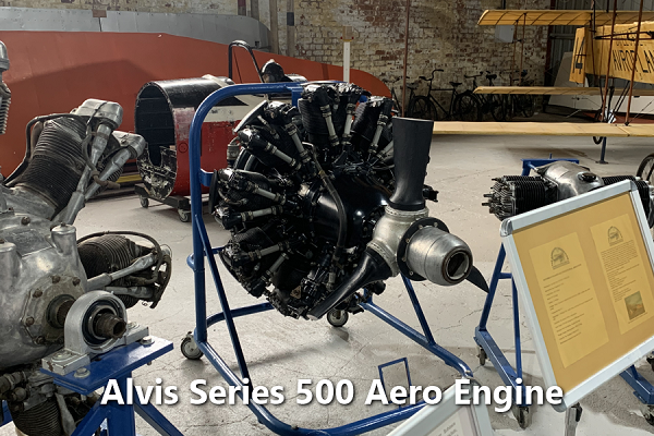 Alvis Series 500 Engine, Hooton Park Hangars