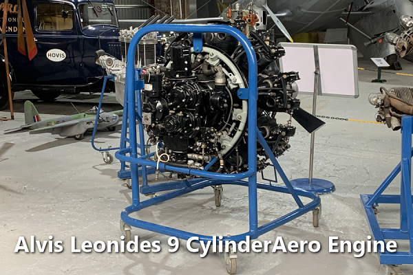 Alvis Leonides Aero Engine, Hooton Park Hangars