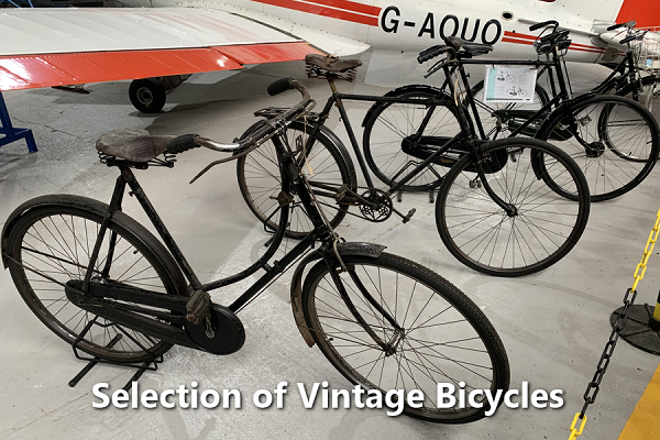 Vintage Bicycles, Hooton Park Hangars